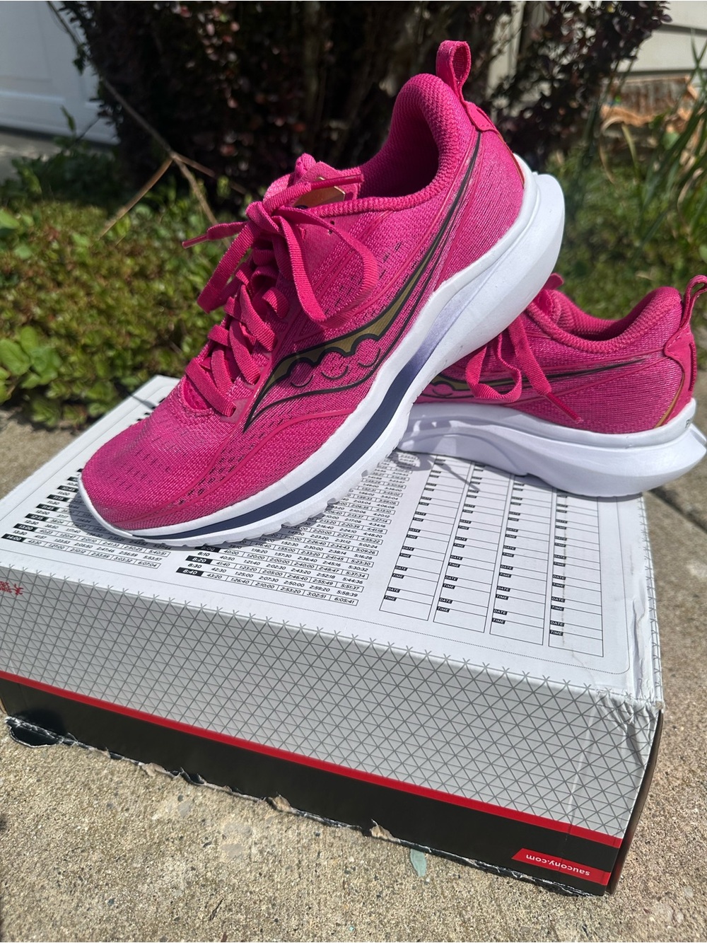 New With Box! Saucony Women's Size 6 KINVARA 13 Running Sneakers Prospect Quartz